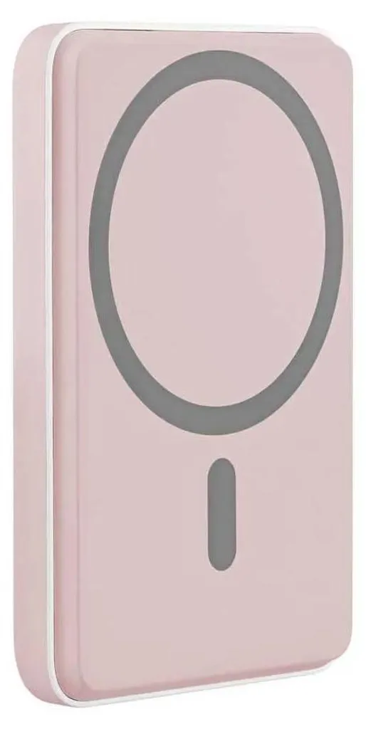 Batterie de secours T'nB PBUMAG5PK 5000 mAh Rose avec Charge sans Fil