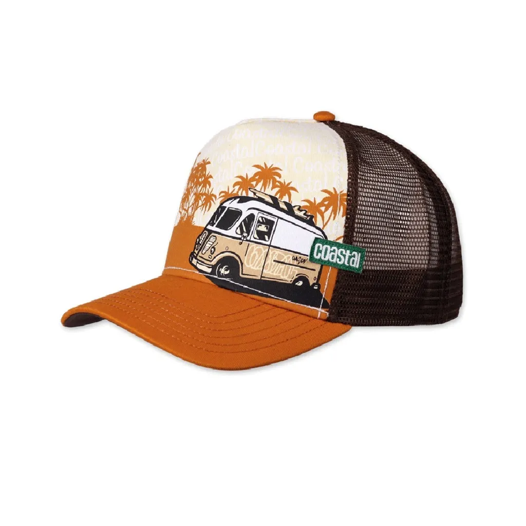 Coastal Trucker Cap Surf Bubbi - Casquette de Surf au Style Californien