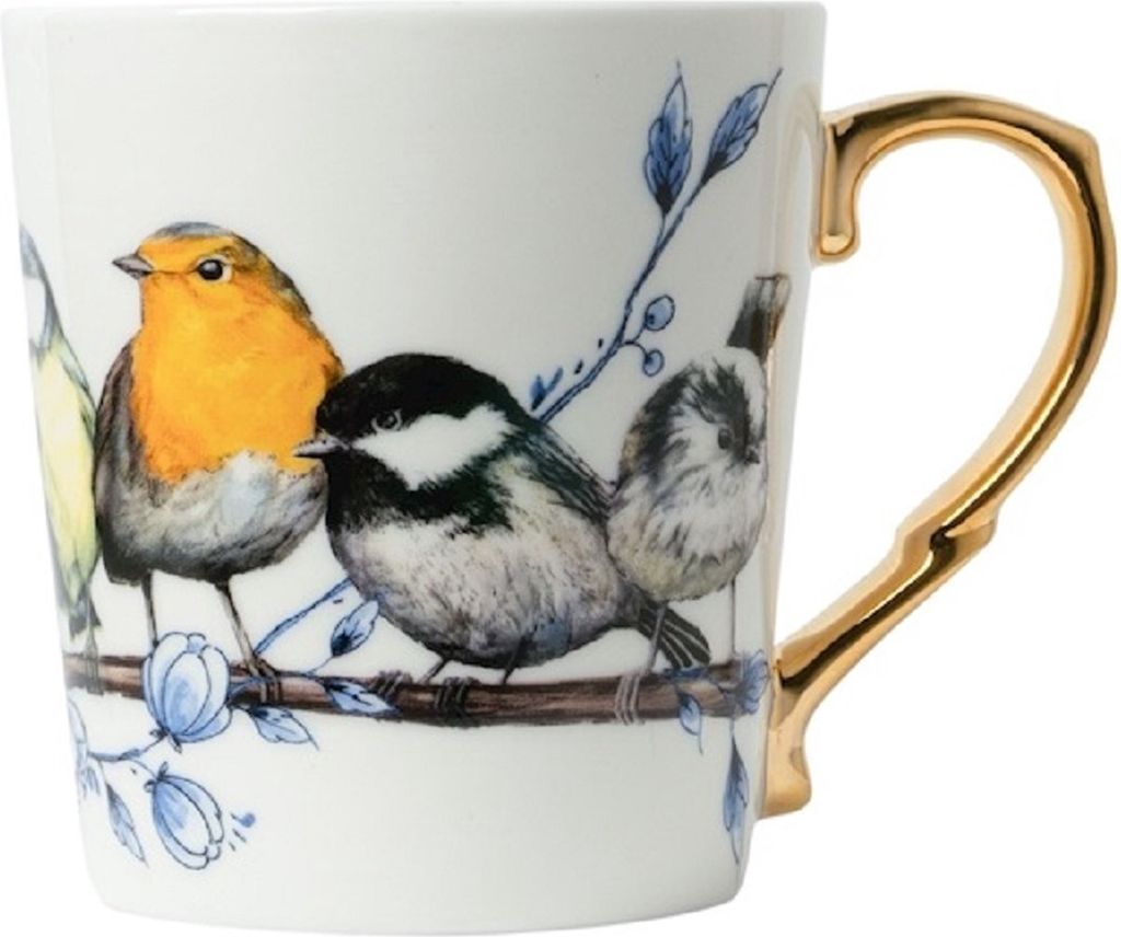 Tazza di Delft, modello "Uccelli del bosco". Immagine del prodotto 