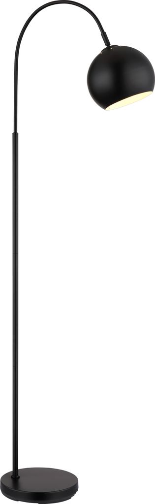 Globo Lighting Stehleuchte Metall schwarz matt, 1x E27 Produktbild 