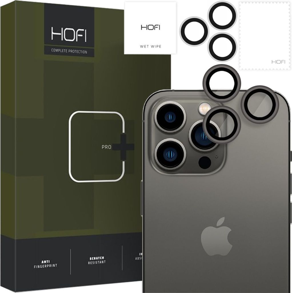Hofi Camring Pro+ Kamera-Abdeckung Iphone 14 Pro / 14 Pro Max Schwarz
