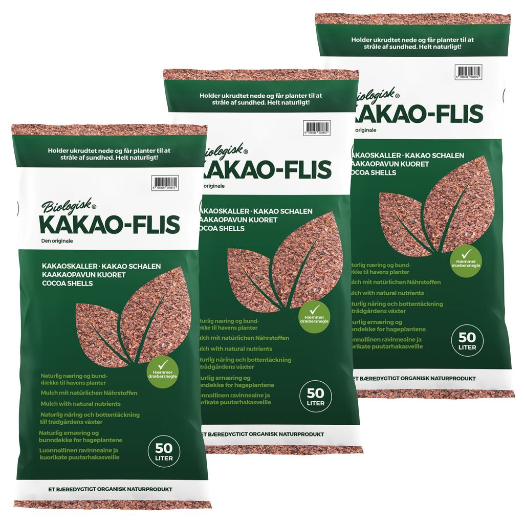 Floragard Kakaoschalen, Bodenabdeckung, 3 x 50L, Produktbild 