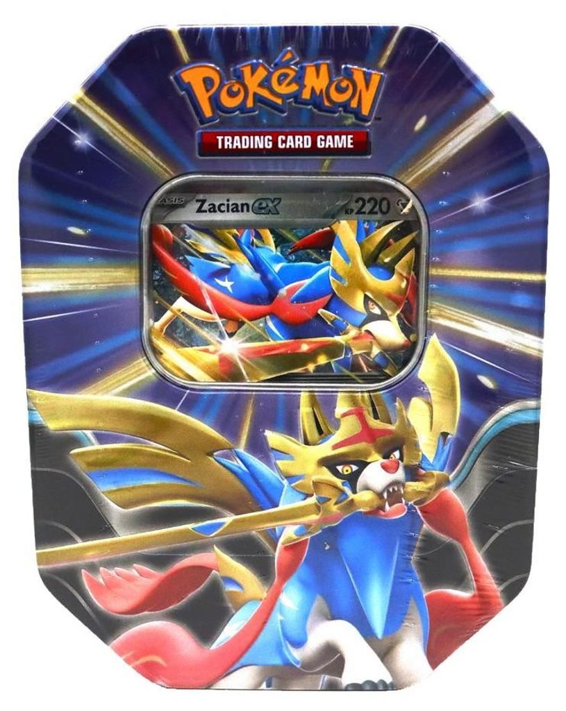 Pokemon Sommer Tin 122 Zacian-EX: Leggende Potenti (in Immagine del prodotto 
