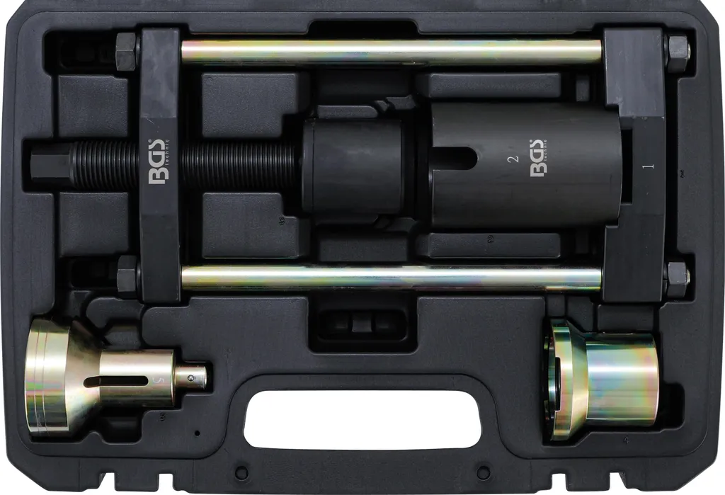 Jeu d'outils BGS 9444 pour silentblocs Ford avec mallette rigide