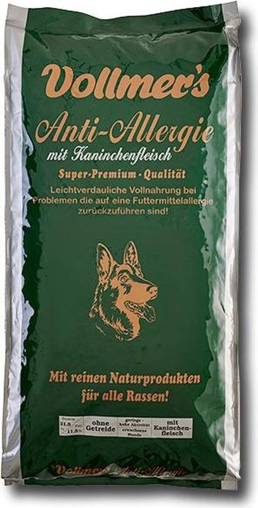 Vollmer's Anti-Allergie mit Kaninchen, Adult, jede Rasse, Produktbild 