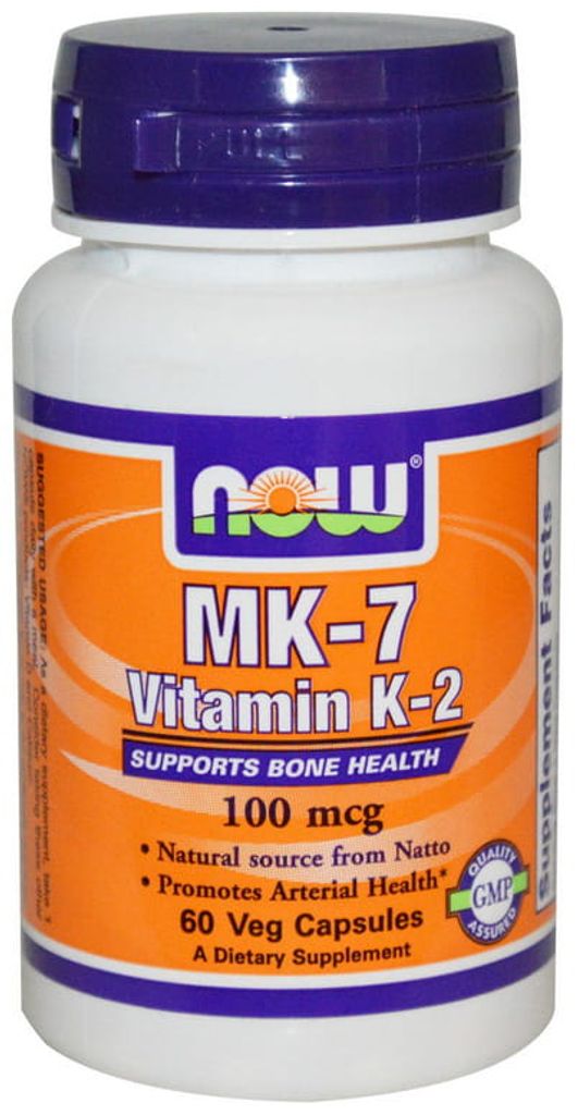 Now Foods Vitamin K-2 Mk7 100 mcg Produktbild 