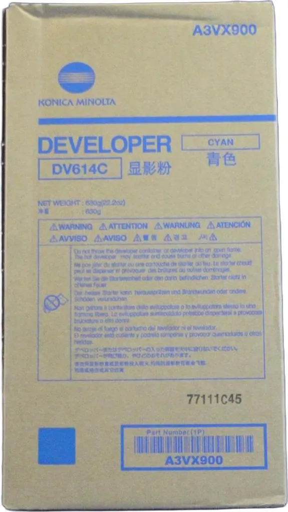 Développeur DV-614 Cyan A3VX900 : Finies les Traces sur vos Impressions