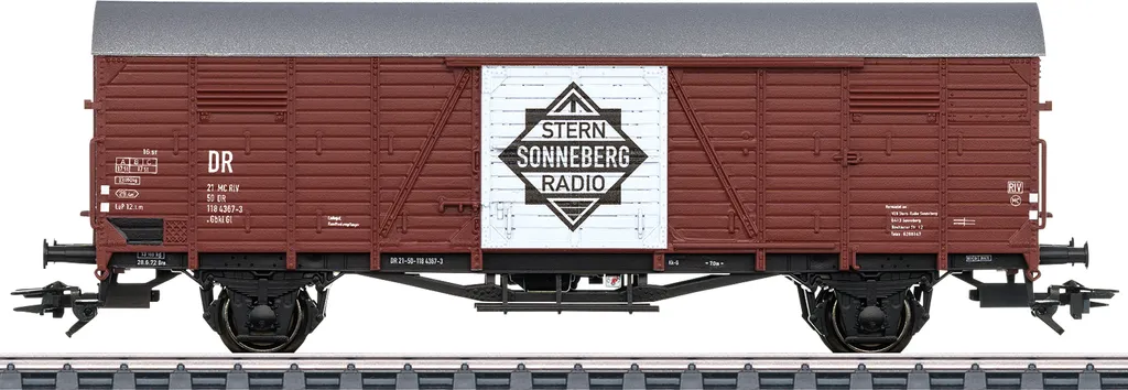 Wagon Märklin 46152 H0 stable pour Réseau Ferré DR - Réalisme et Fiabilité