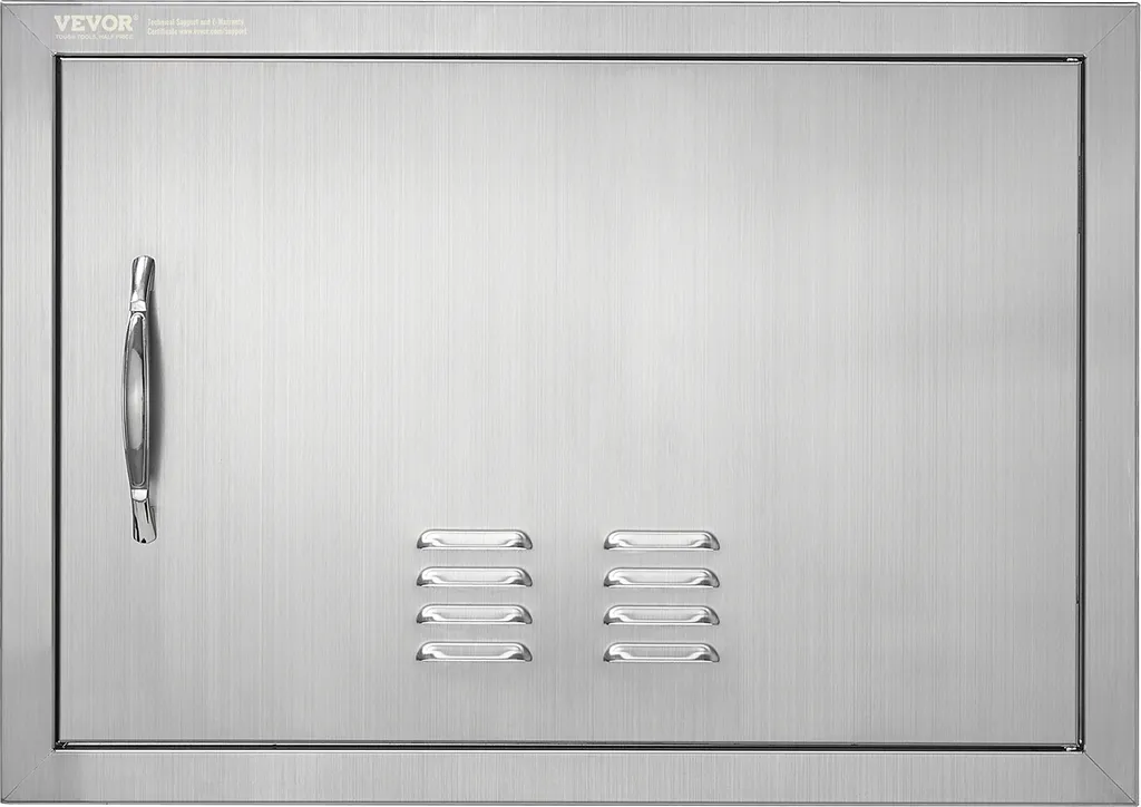 Porta VEVOR in Acciaio Inox 610x432mm per Cucina all'Aperto