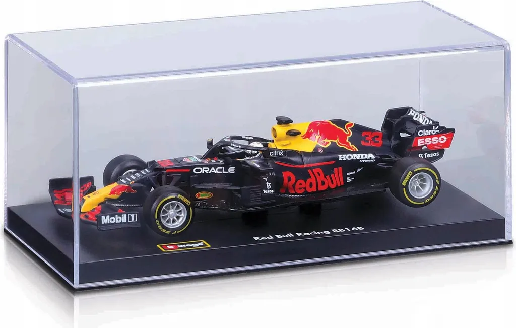 Miniature F1 Red Bull RB16B Perez 1:43 pour Décoration Bureau et Fan