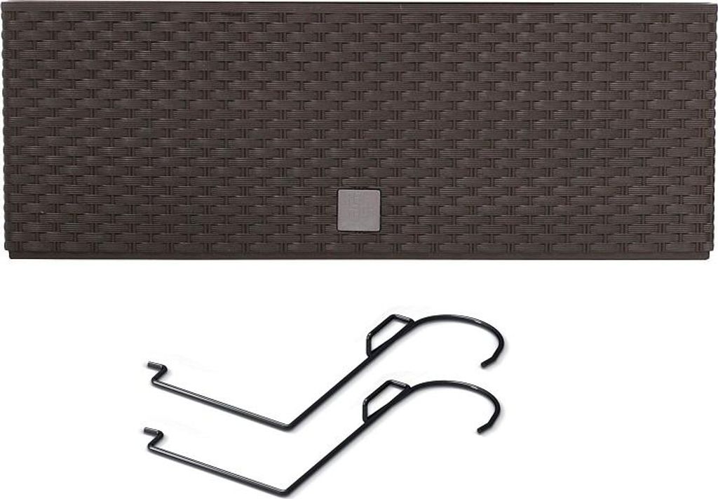 Truhlík RATO CASE W s háky a vkladem 39,5 cm - barva: umbra Image du produit 