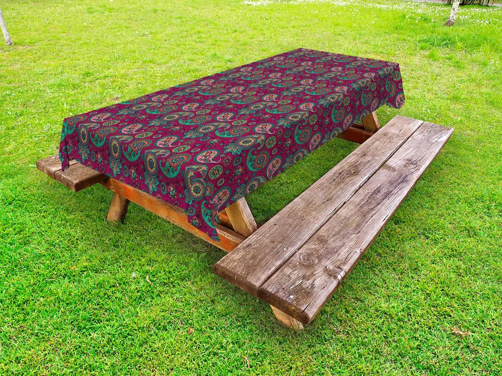 Offerta Tovaglia ABAKUHAUS 145x305cm | Paisley Esterno e Interno