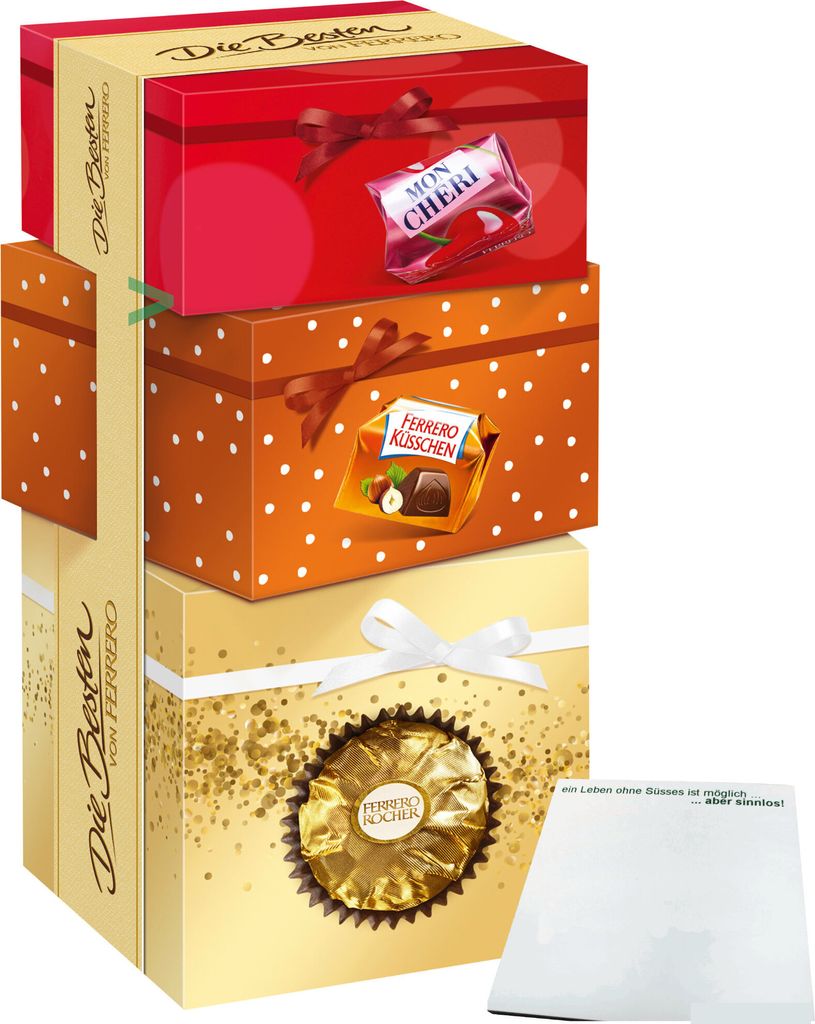 Geschenkeberg "Die Besten" (127g Packung) + usy Block