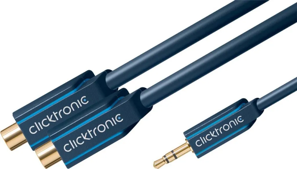 Cavo Adattatore Clicktronic 0.1m RCA - Offerta Audio Premium - 7