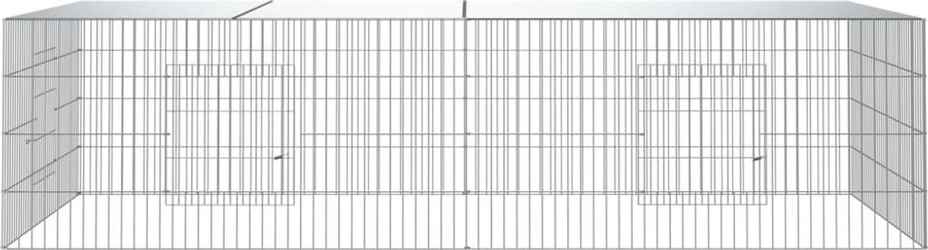 vidaXL klietka pre králiky 2 panely 220x110x55 cm Obrázok produktu 2