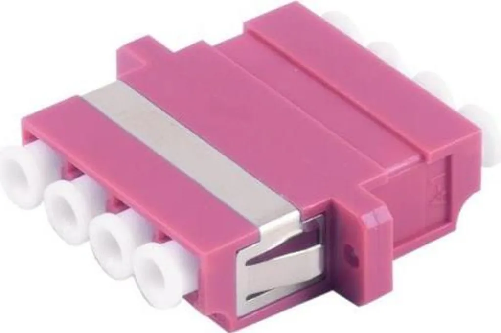 S/CONN Connectivité Maximale LWL-Verbinder LC-LC Quad Violet 07-60043