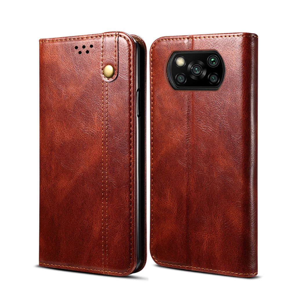 Pouzdro pro Xiaomi Poco X3 NFC / Poco X3 Pro, kožené flip Obrázek produktu 