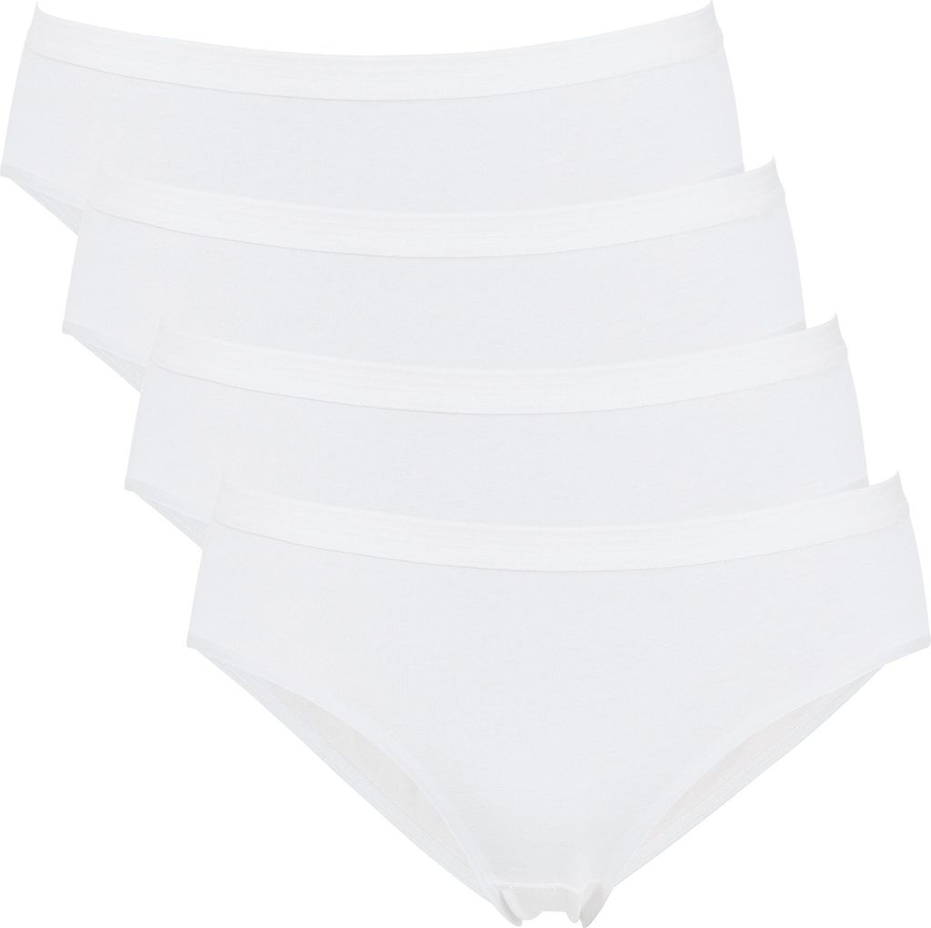 Erwin Müller Damen-Slip 4er-Pack weiß 38