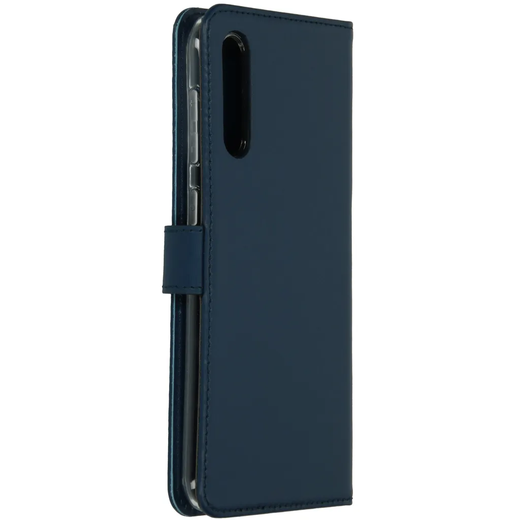 Selencia Custodia in Vera Pelle Blu per Samsung Galaxy A50 / A30s - 2