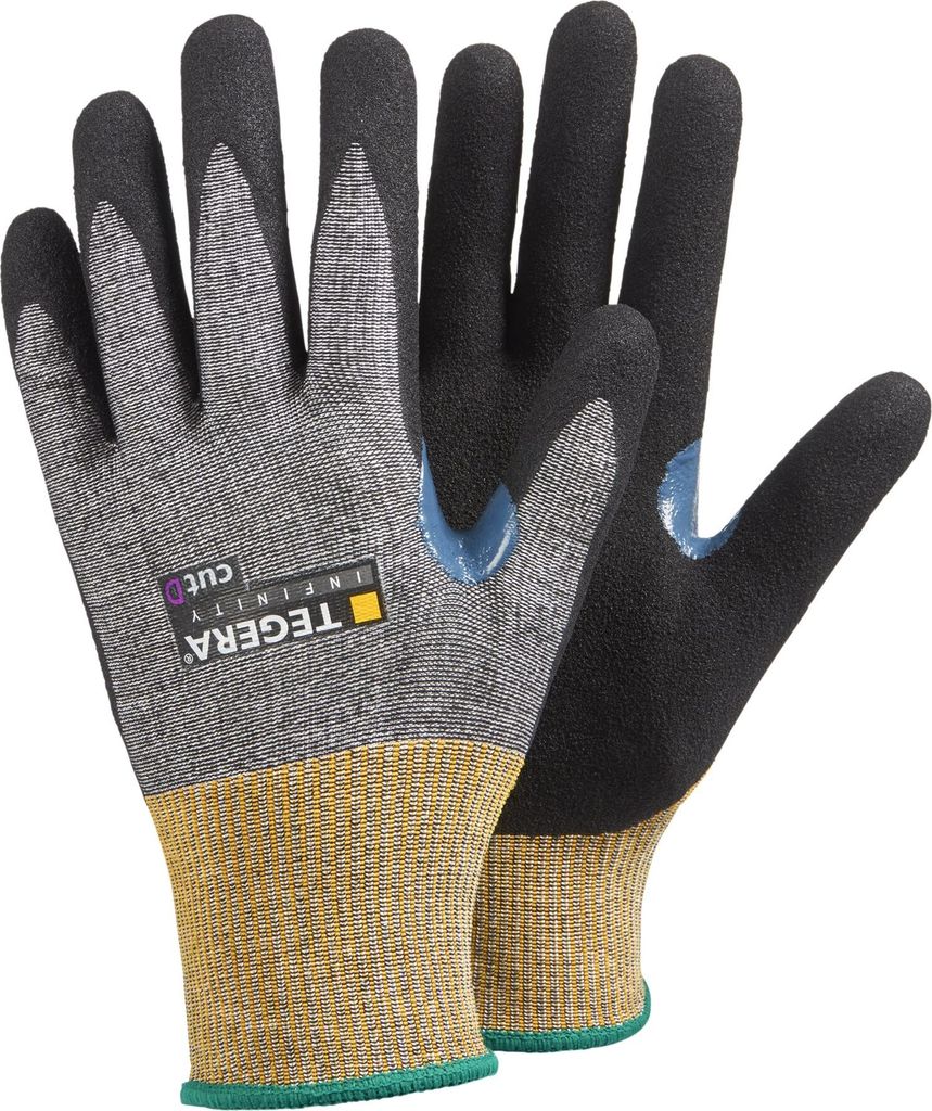 Ejendals Tegera Schnittschutzhandschuh 8807 INFINITY EN 388 Arbeits- und Hitzeschutz (6 Paar)