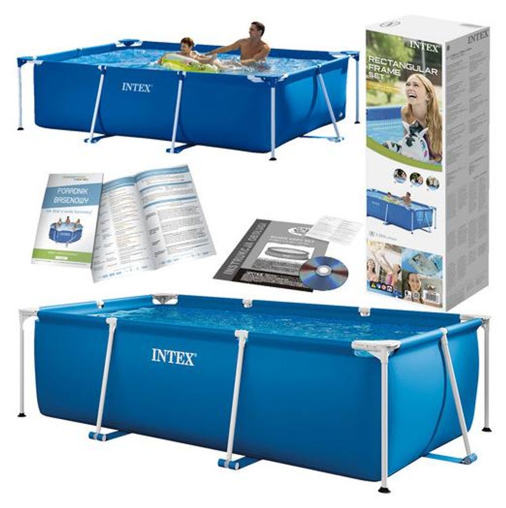 Intex Familienpool 300x200x75cm, blau, Fassungsvermögen: Produktbild 