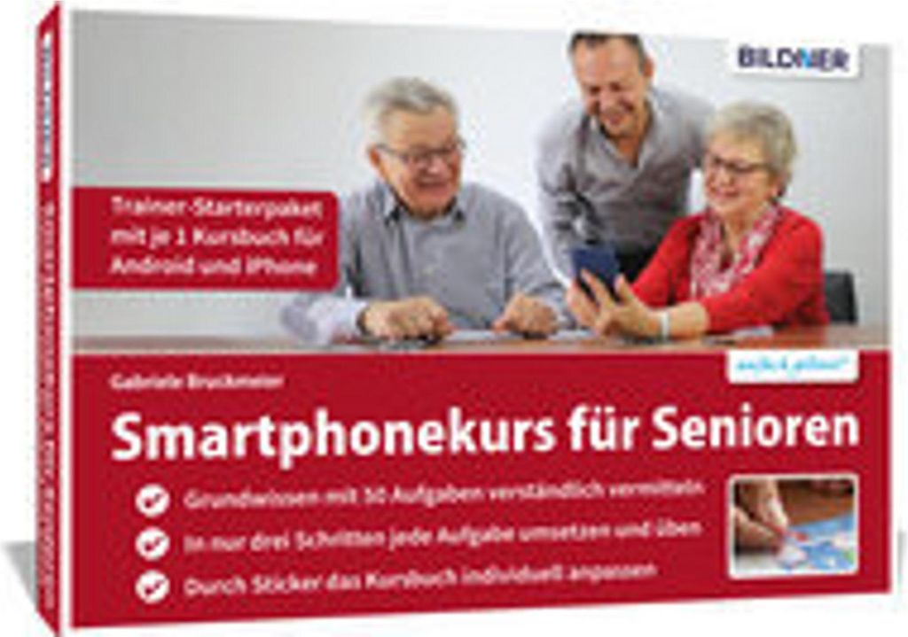 Smartphonekurs für Senioren - Trainer-Starterpaket für Android und iOS