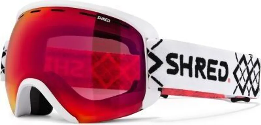 Masque de Ski SHRED Exemplify CBL Plasma Mirror - Blanc - Taille Unique