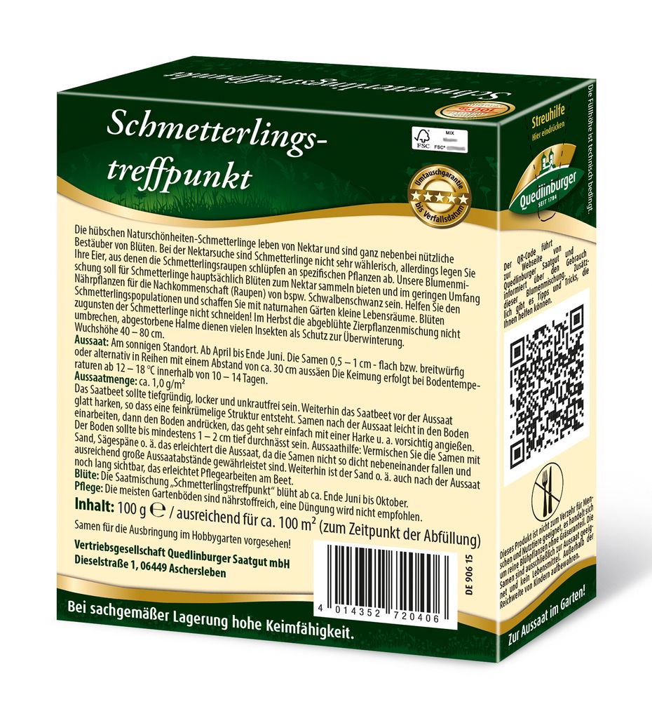 Quedlinburger Saatgut - Schmetterlingstreffpunkt - Samen - Produktbild 4