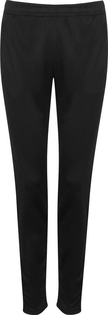 Tombo Damen Slim Leg Jogging Hose RW5466 (L) (Schwarz)
