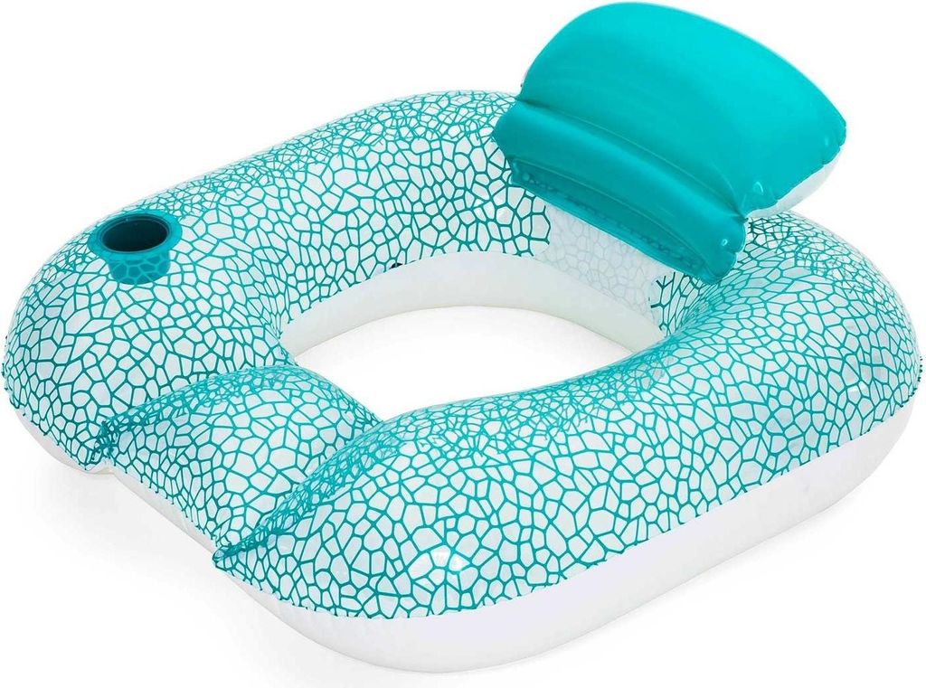 Blauer aufblasbarer Schwimmstuhl Bestway 43097