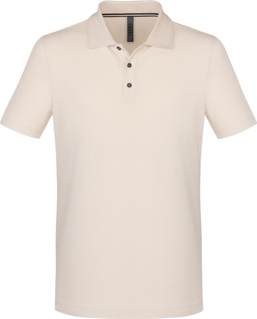 Original Audi Poloshirt, Herren, natur, Gr. XL, Herren, Produktbild 