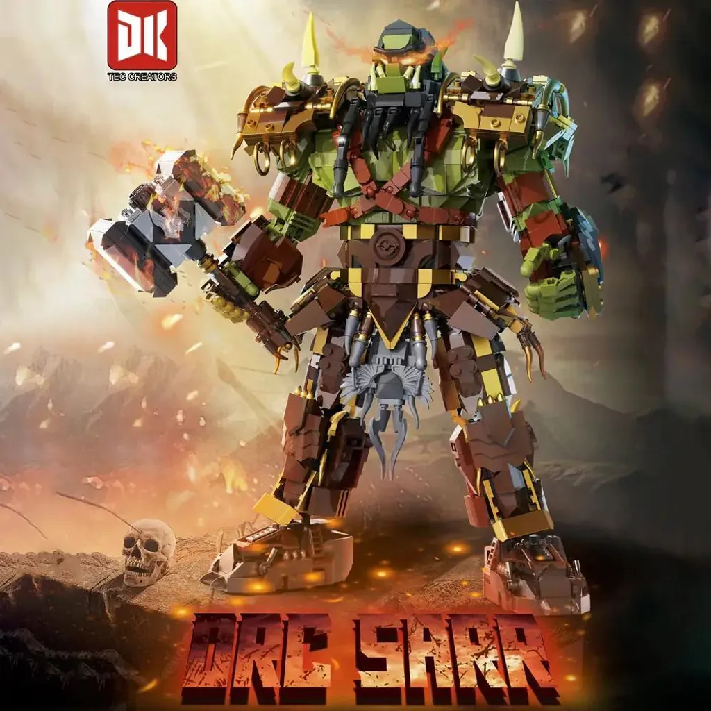 Orc Sarr DK 2021 : Modèle de Construction Robuste 1700 Pièces de Qualité - 3