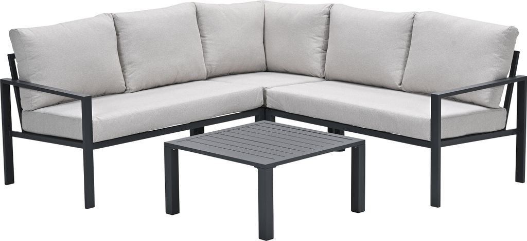 Garden Impressions Springs Lounge-Eckset 4-teilig – Carbon Produktbild 