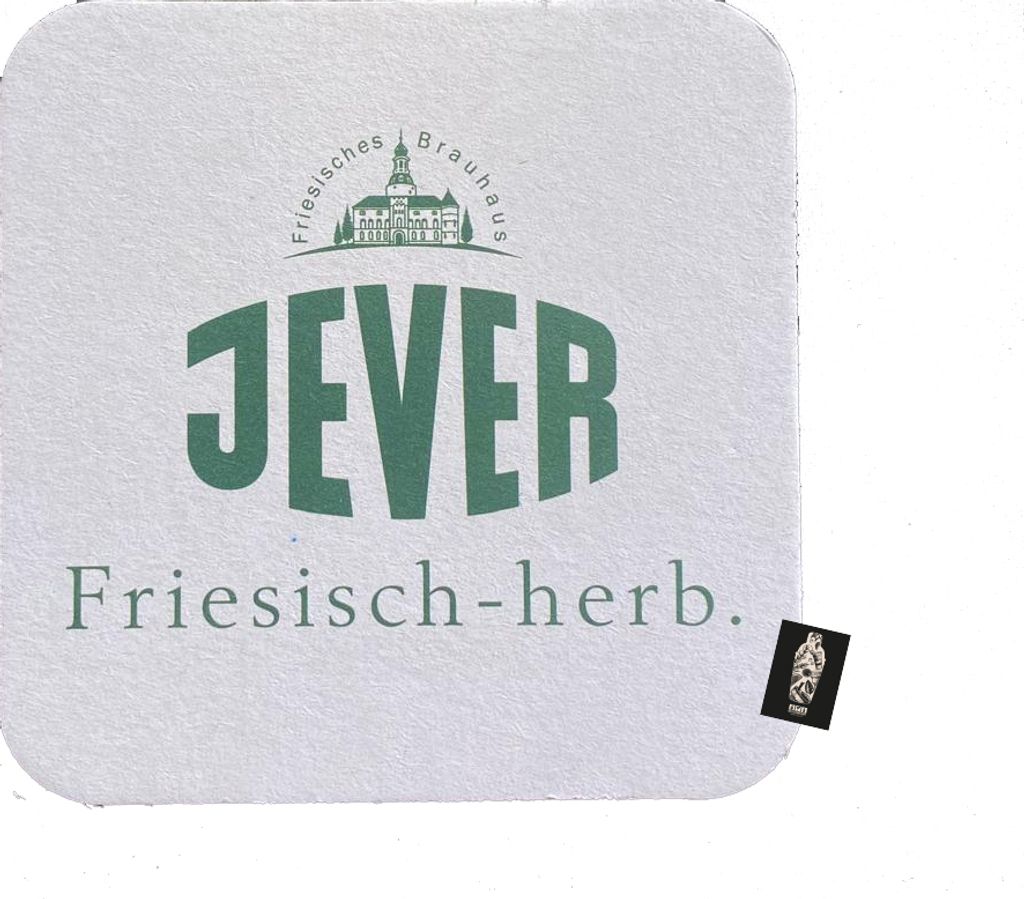 Jever Bierdeckel Friesisch-herb 100er Packung Produktbild 