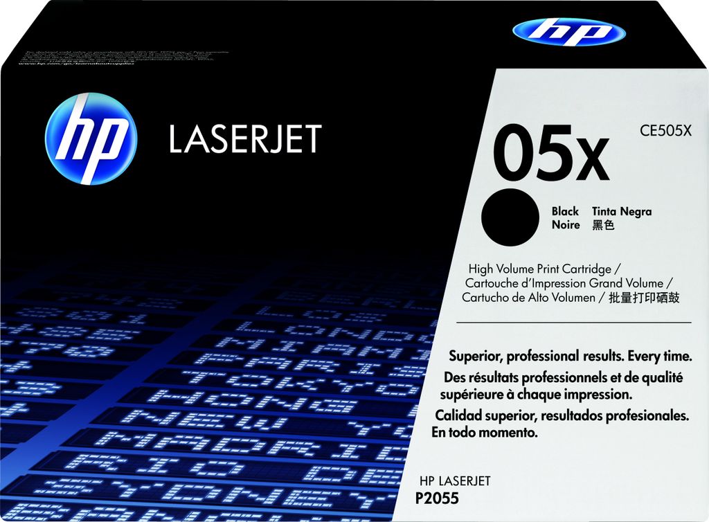 HP 05X - Wysoka wydajność - Czarny - Oryginalny - LaserJet Zdjęcie produktu 