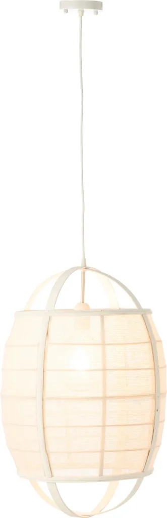 Luminaire design Ion J-Line lin blanc pour ambiance zen et cosy