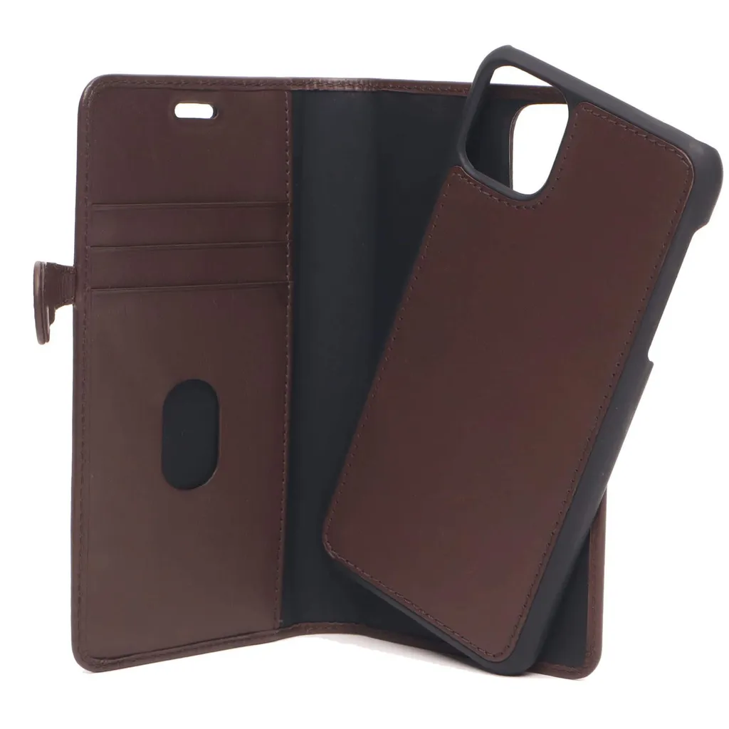 Étui iPhone 11 Pro Marron BUFFALO : Idéal pour usage Pro et Quotidien - 3
