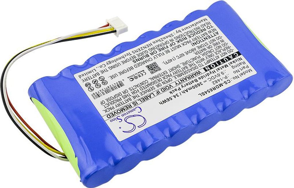Batterie für Chauvin Arnoux 6116 / 8335 / Scopix Mobiles Oszilloskop Ii, Megger Ca 6543, 3600 mAh, Ni