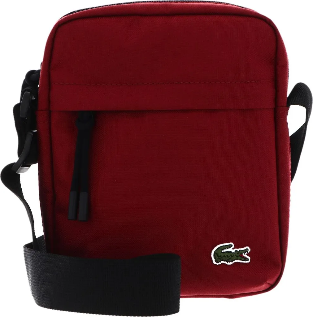 Borsa da Viaggio Lacoste Neocroc Rosso Scuro - Leggera e Sicura