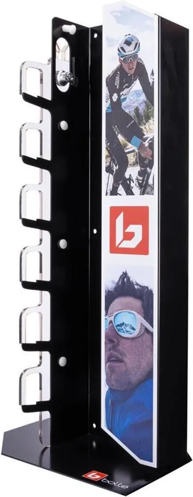 Présentoir BOLLÉ pour 6 lunettes : stop au désordre sur vos comptoirs