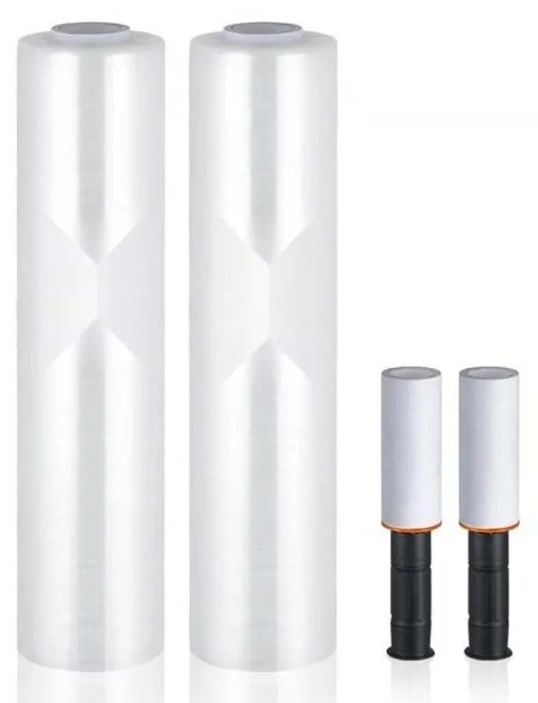 Film étirable pour déménagement et expédition - Pack de 2 rouleaux 305m