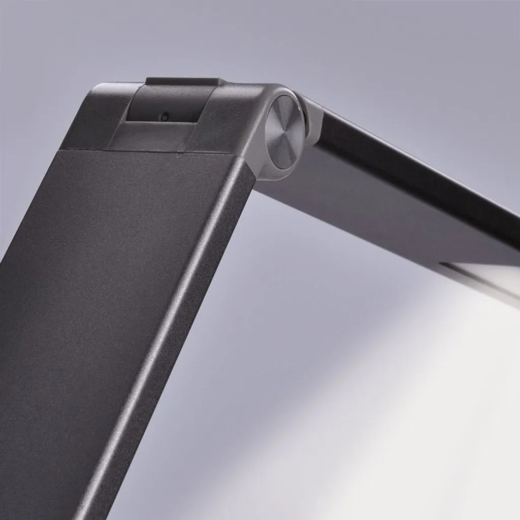 Lampe LED Dimmable Solight Grise - Chargeur Qi et Teinte Ajustable