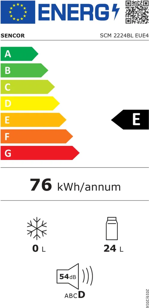 Réfrigérateur de voiture 24L Sencor SCM 2224BL avec fonction chaud