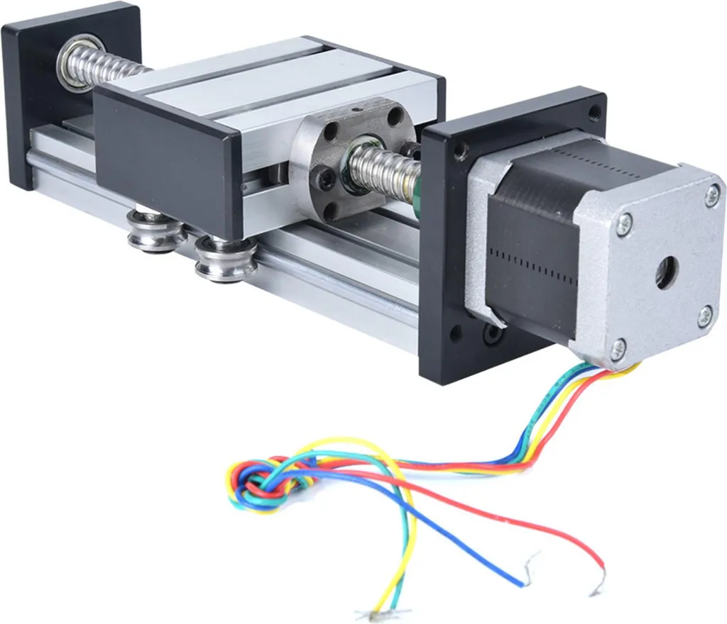 Guide Linéaire 200mm Haute Précision, Vis à Billes 1605 et Chariot CNC
