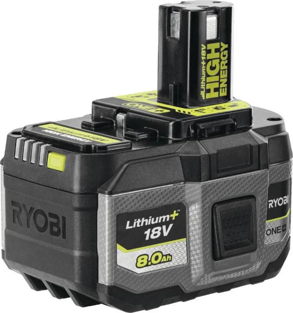 Batterie Ryobi RB1880T 8Ah pour outils de jardin et bricolage 18V ONE+