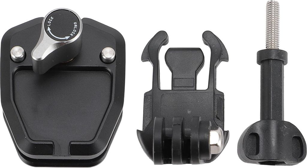 Motorrad-Windschutzscheiben-Halterungsclip für Action 4 Pocket 3 Kamera-Montagehalterung mit 1/4 Zoll Gewinde