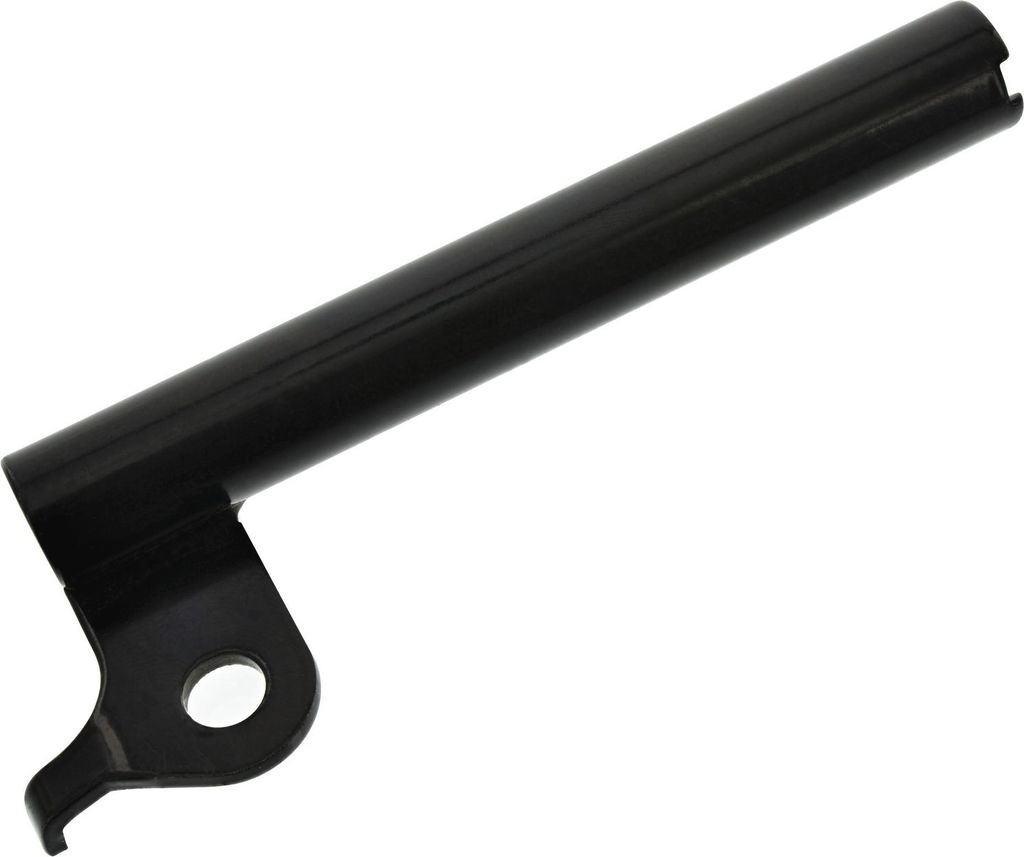 Simson Blinkleuchtenhalter, vorn links, lang - schwarz beschichtet - ø 15 mm, L= 105 mm - S53, S83