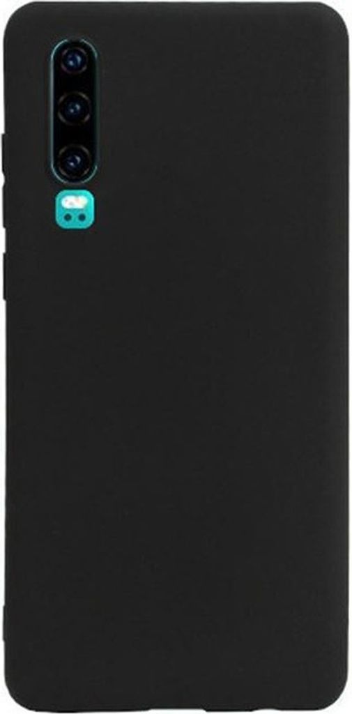 Silikonhülle für Huawei P30 schwarz dünn schützende TPU Hülle