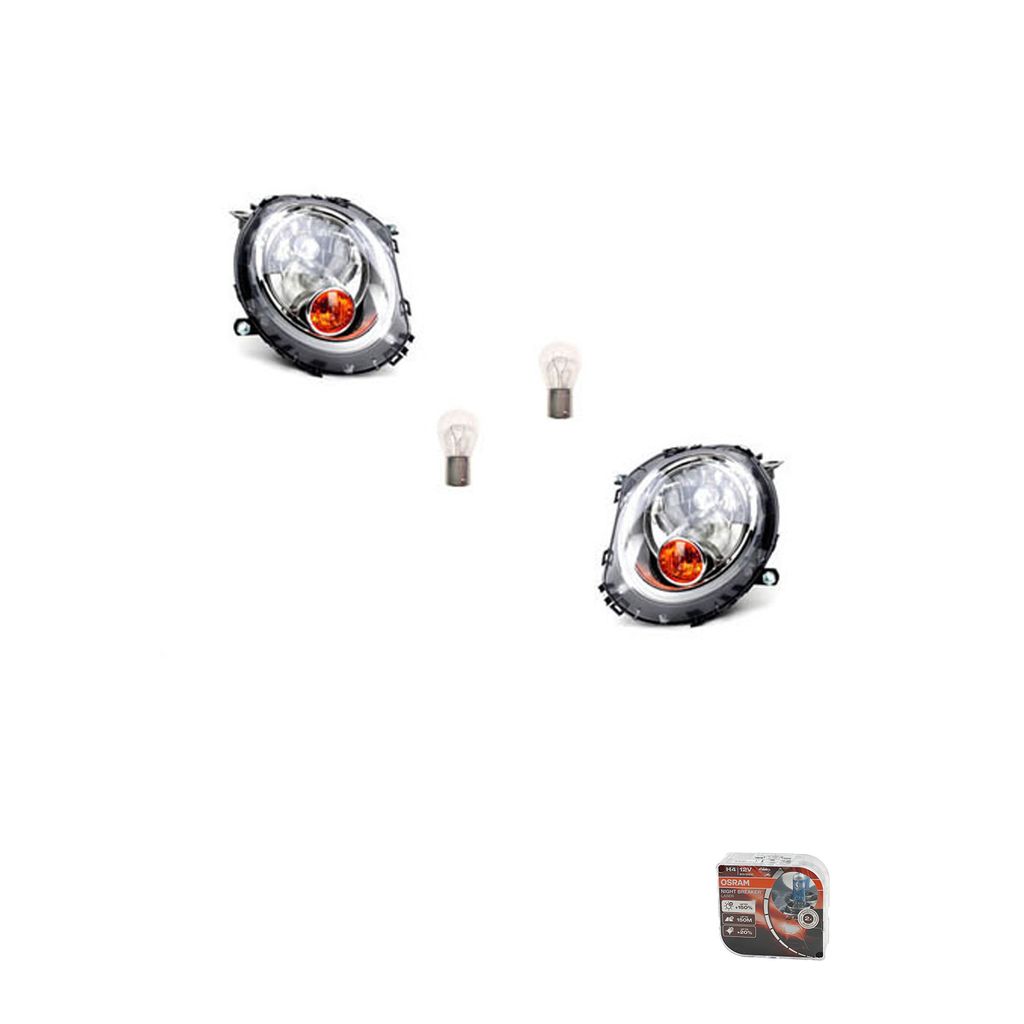 Scheinwerfer Osram Night Breaker Laser passend für BMW Mini R55 56 57 58 Set L R 63122751263 2751263 63122751264 2751264 Johns