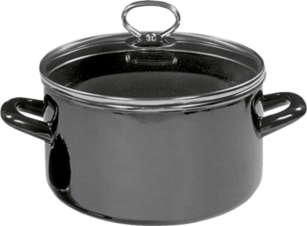Krüger Bratentopf Brillant Ø20cm, schwarz
